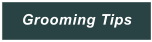Grooming Tips